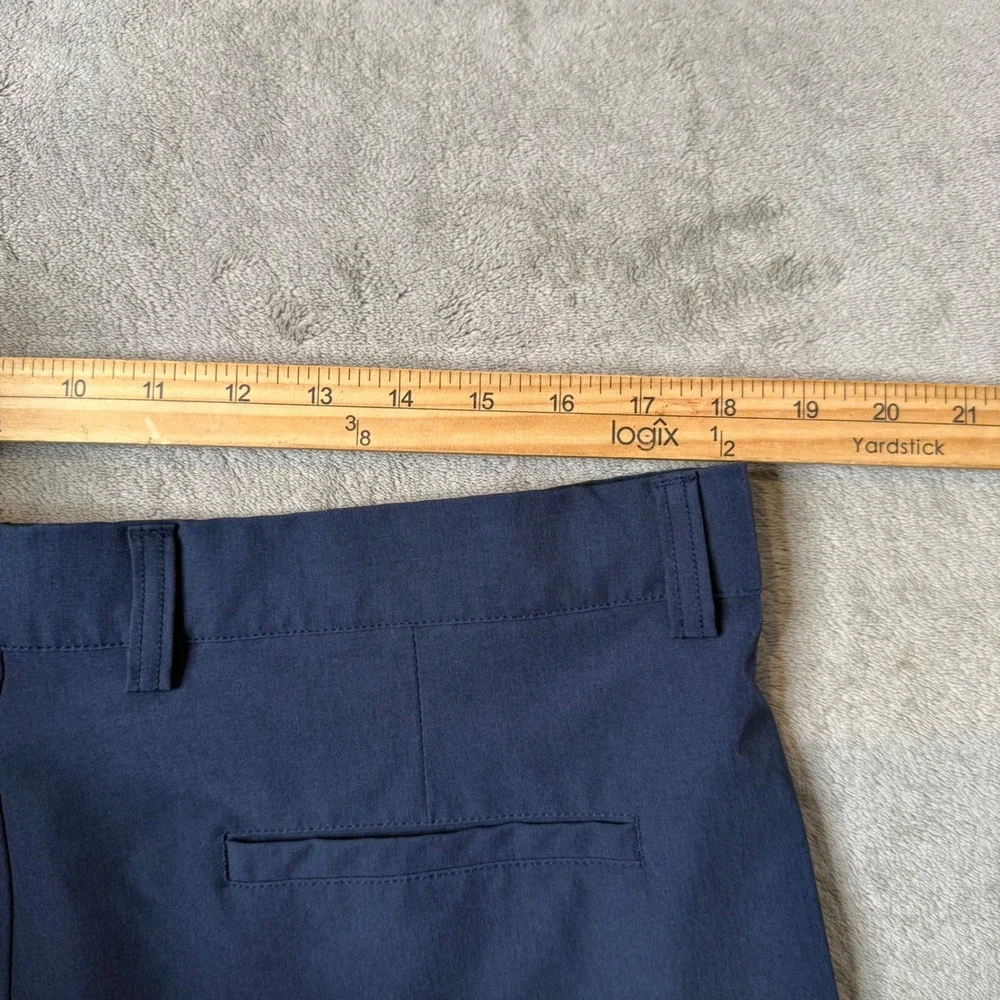 1764 Signature Xander Mens Performance Golf Shorts‎ Navy Blue Size 36 Active